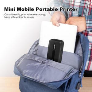 Imprimante Portable, Imprimante Thermique A4 Compatible