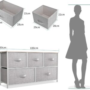 Commode - Meuble de Rangement en Tissu YITAHOME