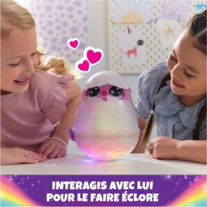 Hatchimals Alive Pufficorn Éclosion Secrète Peluches